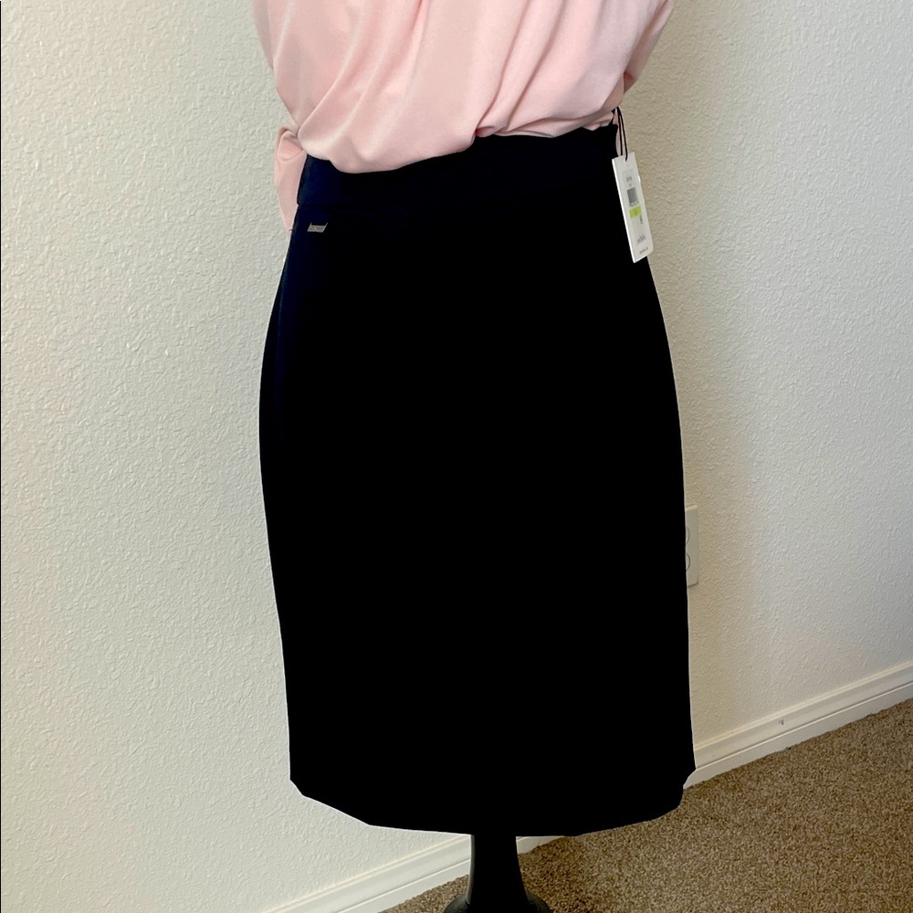 Calvin Klein Classic Black Pencil Skirt